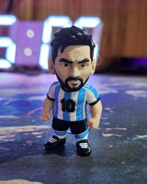 Messi - Mini Llavero Flexi Articulado