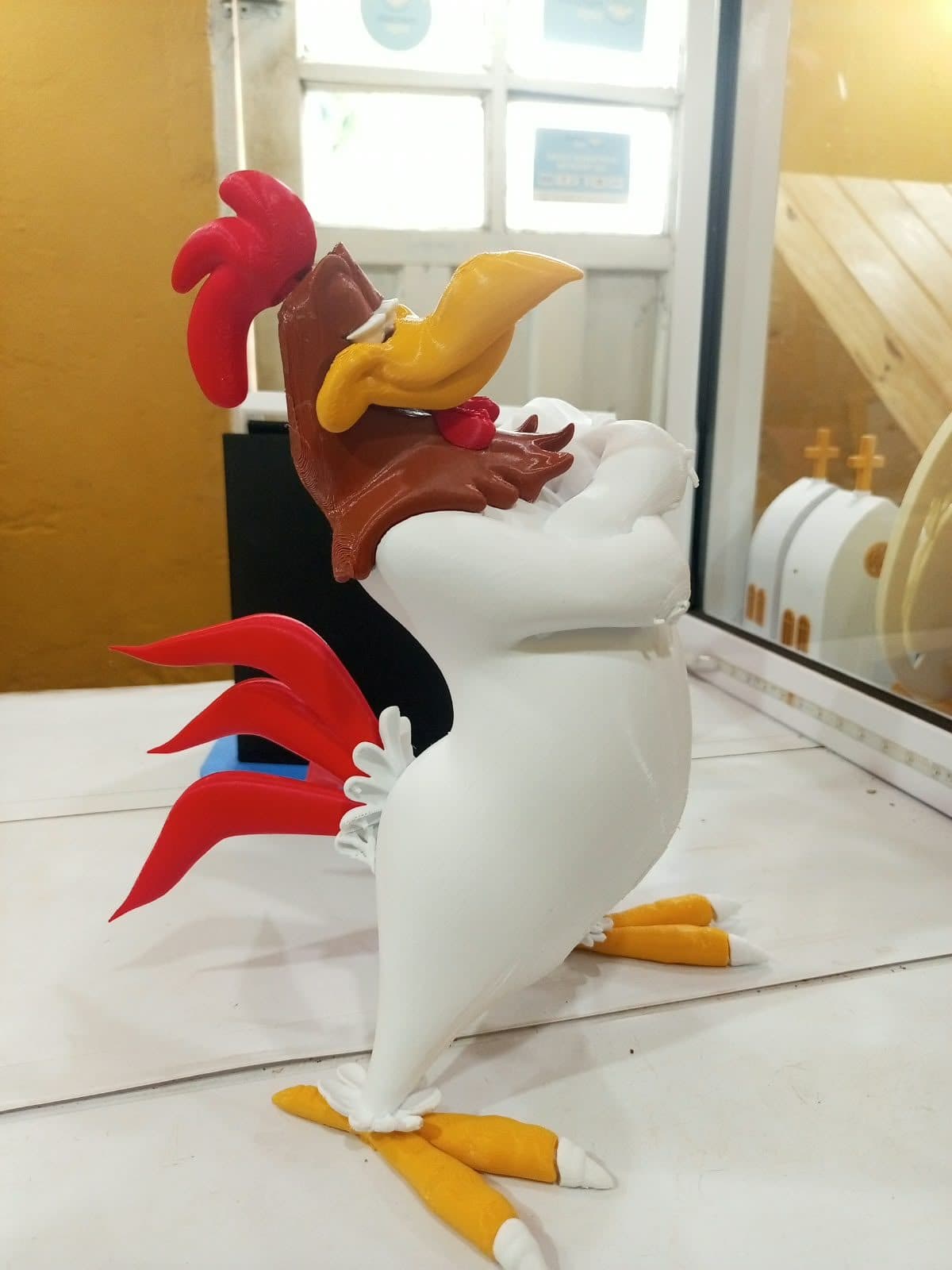 Figura del Gallo Claudio 24 cm
