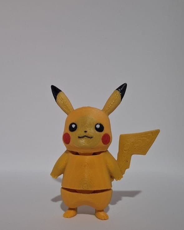 Pikachu - Mini Llavero Flexi Articulado