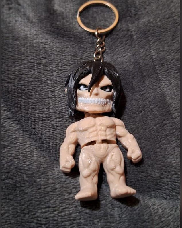Titán de Ataque SNK - Mini Llavero Flexi Articulado