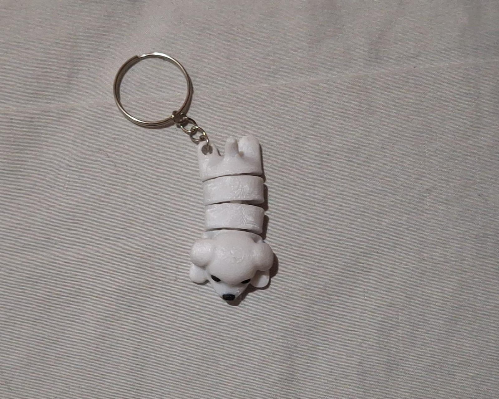 Perro - Mini Llavero Flexi Articulado